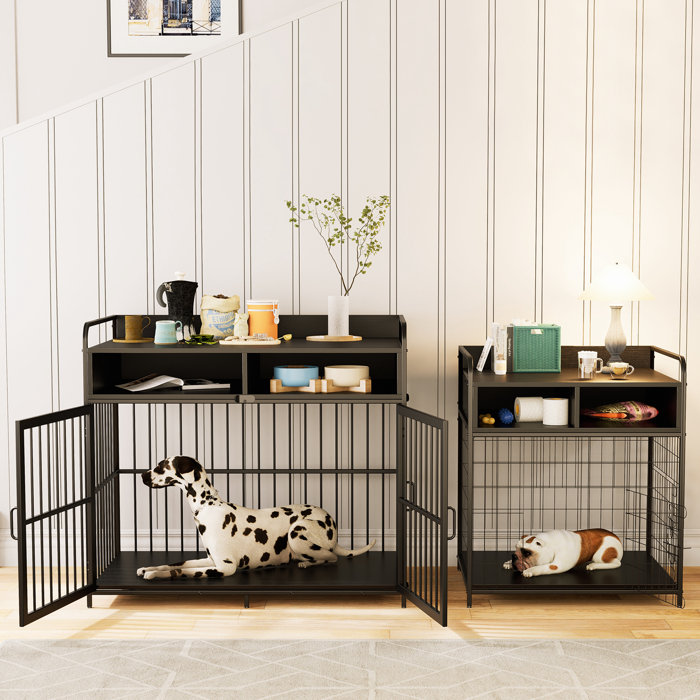 Tucker Murphy Pet™ Saudism Large Dog Crate Furniture, Dog Kennel Indoor